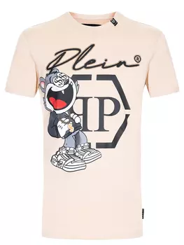 Футболка хлопковая с принтом