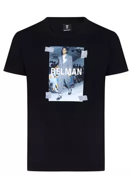 Футболка хлопковая с принтом