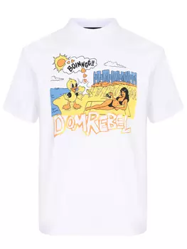 Футболка хлопковая с принтом