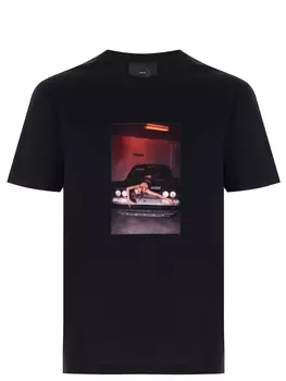 Футболка хлопковая с принтом