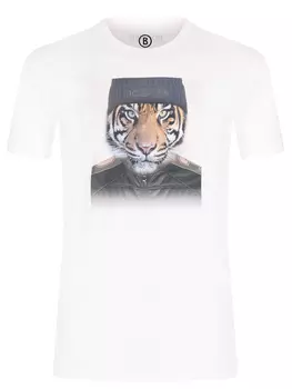 Футболка хлопковая с принтом