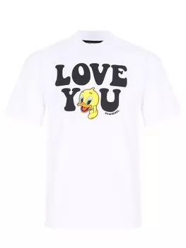 Футболка хлопковая с принтом