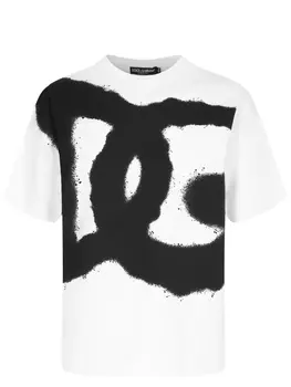 Футболка хлопковая с принтом