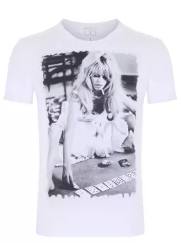 Футболка хлопковая с принтом