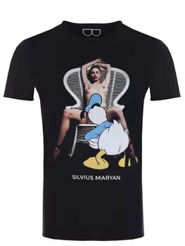 Футболка хлопковая с принтом