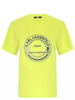 Футболка хлопковая с принтом