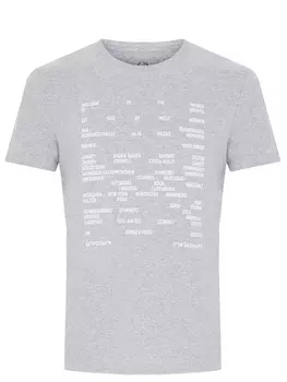 Футболка хлопковая с принтом