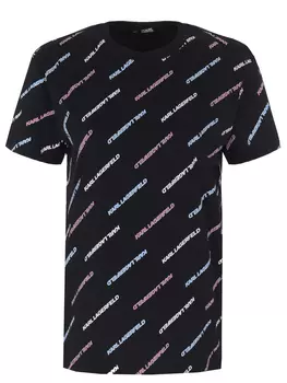 Футболка хлопковая с принтом