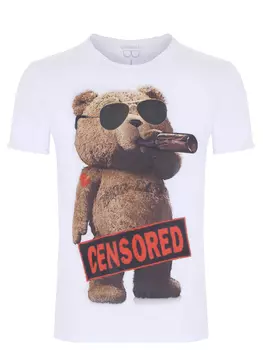 Футболка хлопковая с принтом