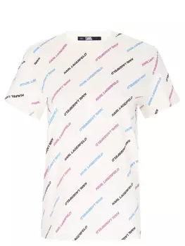 Футболка хлопковая с принтом