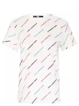 Футболка хлопковая с принтом