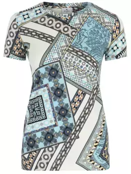 Футболка хлопковая с принтом