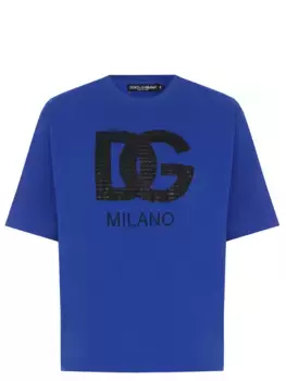 Футболка хлопковая с принтом