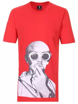 Футболка хлопковая с принтом