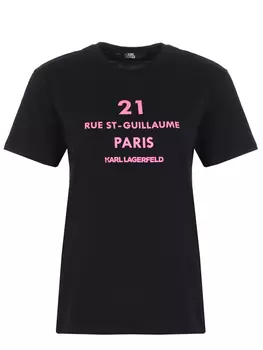 Футболка хлопковая с принтом