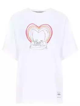 Футболка хлопковая с принтом