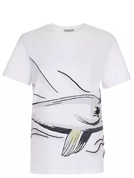 Футболка хлопковая с принтом