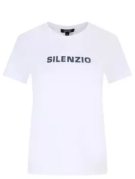 Футболка хлопковая с принтом ASPESI