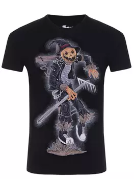 Футболка хлопковая с принтом BISIBIGLIO