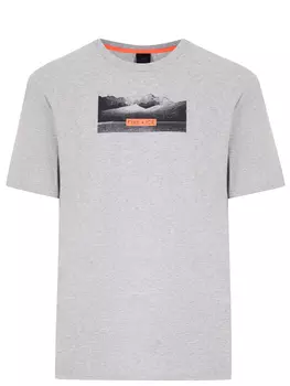 Футболка хлопковая с принтом BOGNER FIRE + ICE