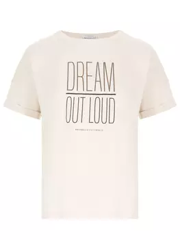 Футболка хлопковая с принтом BRUNELLO CUCINELLI