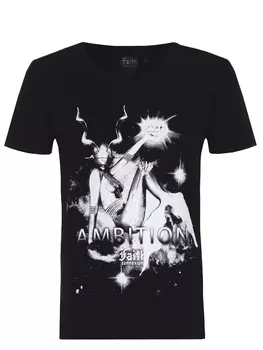 Футболка хлопковая с принтом FAITH CONNEXION