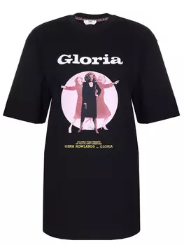 Футболка хлопковая с принтом FENDI