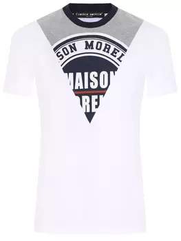 Футболка хлопковая с принтом FRANKIE MORELLO