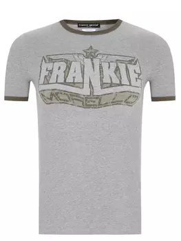 Футболка хлопковая с принтом FRANKIE MORELLO