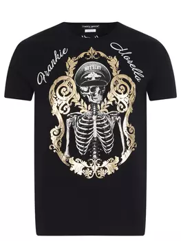 Футболка хлопковая с принтом FRANKIE MORELLO