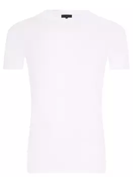 Футболка хлопковая с принтом JOHN RICHMOND