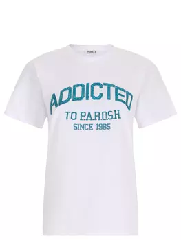 Футболка хлопковая с принтом P.A.R.O.S.H.