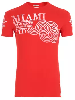 Футболка хлопковая с принтом ZU ELEMENТS