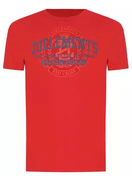 Футболка хлопковая с принтом ZU ELEMENТS