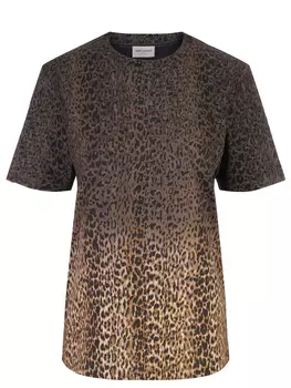 Футболка хлопковая SAINT LAURENT