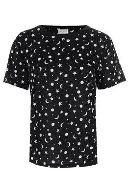 Футболка хлопковая SAINT LAURENT