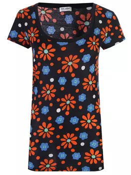 Футболка хлопковая SAINT LAURENT