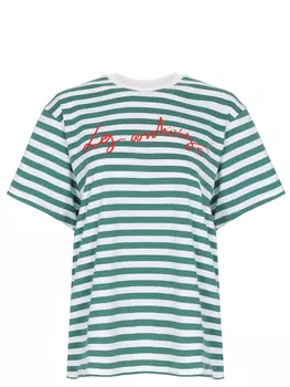 Футболка хлопковая в полоску