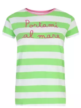 Футболка хлопковая в полоску