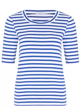 Футболка хлопковая в полоску GRAN SASSO