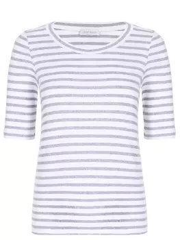 Футболка хлопковая в полоску GRAN SASSO