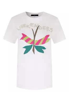 Футболка хлопковая WEEKEND MAX MARA