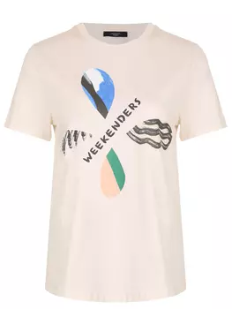 Футболка хлопковая WEEKEND MAX MARA