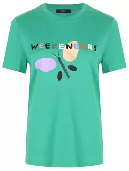 Футболка хлопковая WEEKEND MAX MARA