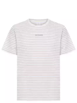 Футболка из хлопка и льна Kosmo