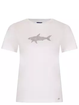 Футболка из хлопка и лиоцелла PAUL & SHARK
