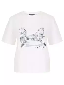 Футболка из хлопка и модала