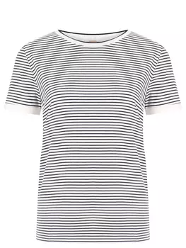 Футболка из хлопка и модала BOSS