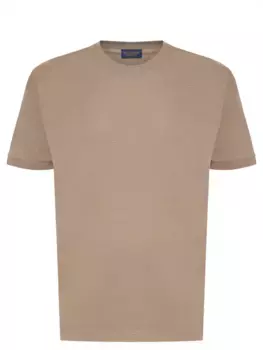 Футболка из хлопка и шелка