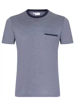 Футболка из хлопка и шелка BRIONI